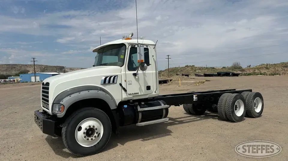 2012 Mack GU714 Cab and Chassis Truck