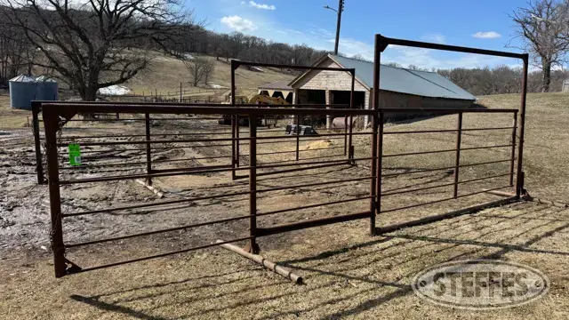(2) Freestanding cattle panels