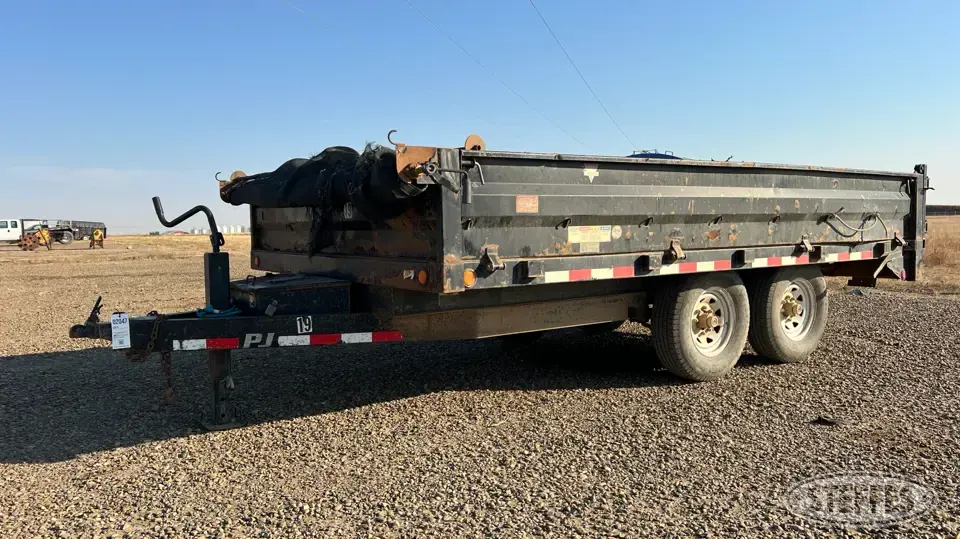 2014 PJ D8142 Bumper Dump Trailer