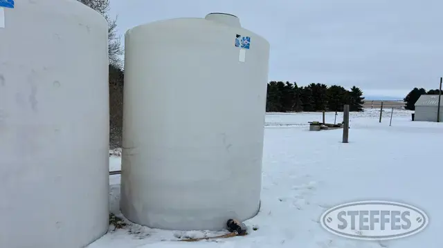 Ace Roto-Mold 3,000 gal. poly tank