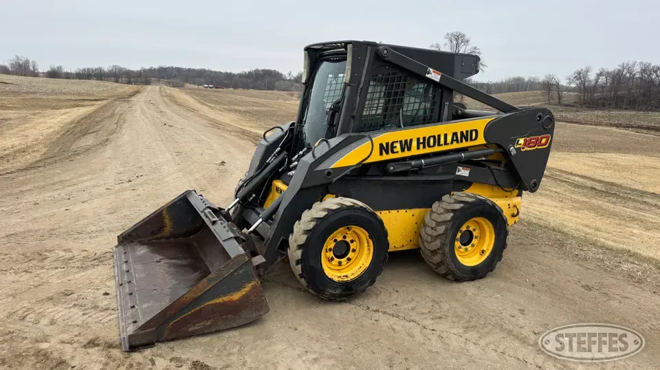 2010 New Holland L180 Wheeled Skid Steer