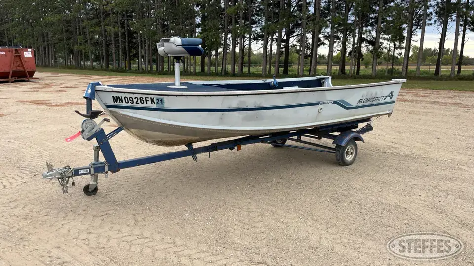 1988 Alumacraft Lunker V14 Boat