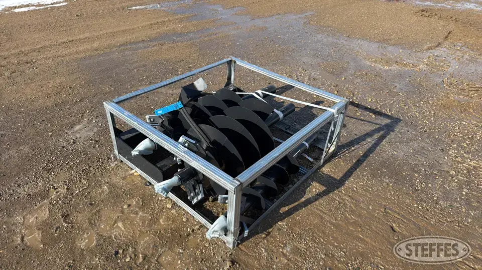 JCT post hole auger Skid Steer Augers-Post Driver