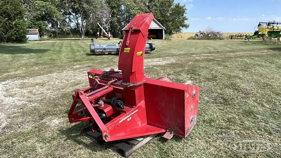 International 80 3 Pt. Snowblower