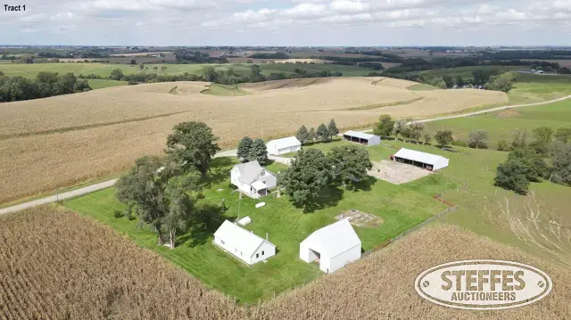 Tract 1: Home & Outbuildings on 5± Acres – pending final survey