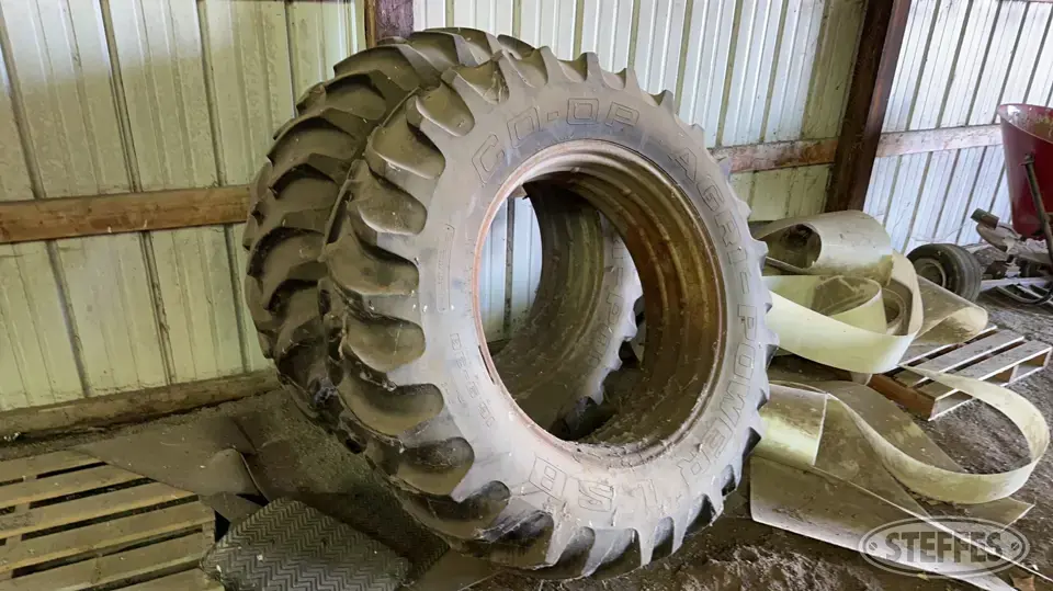 (2) Co-Op Agri-Power LSB 16.9-38 Tires Tractor-Implement Tire