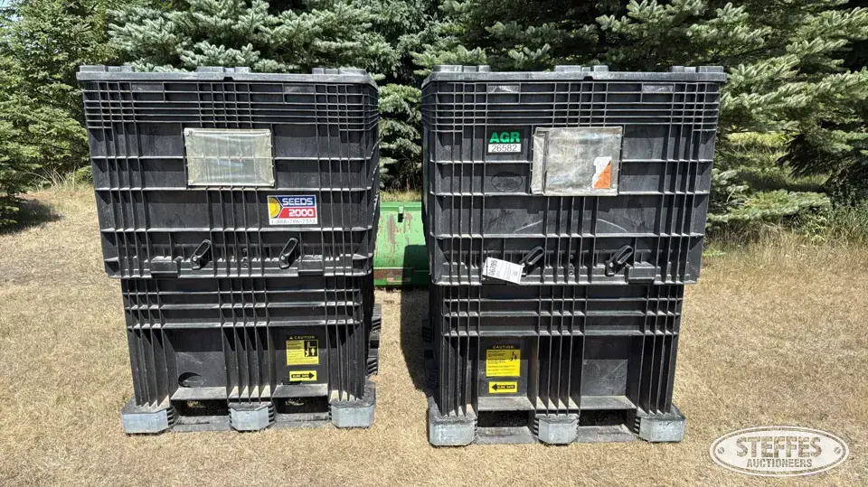 (2) Seed boxes Farm Support Item