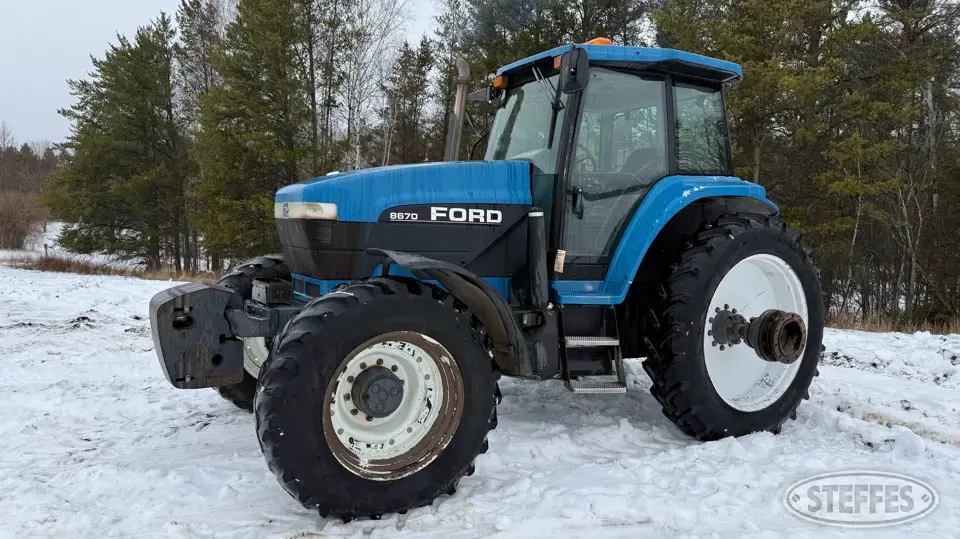 1994 Ford 8670 MFWD Tractor
