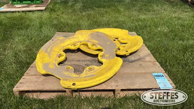 (2) John Deere starter idler weights