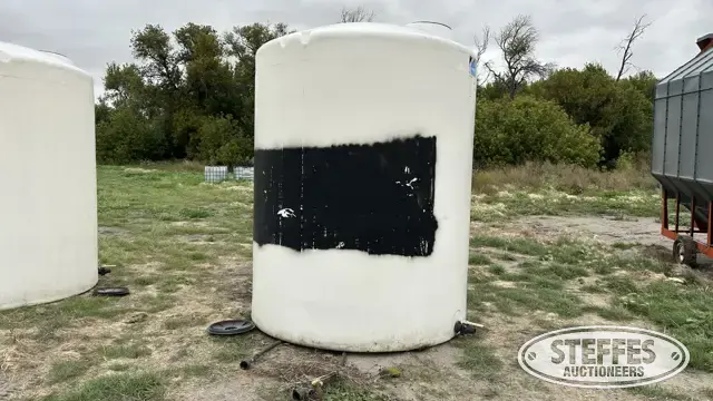 Ace Roto-Mold 3,000 gal. poly tank