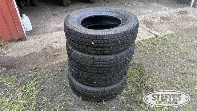 (4) Firestone Transforce HT2 LT275/70R18 tires