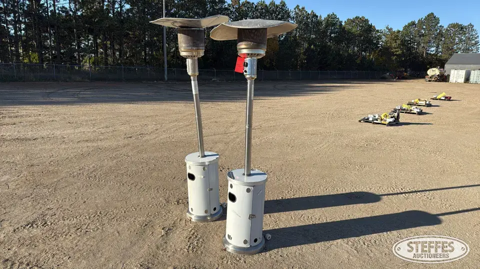 (2) Patio heaters General Business Support Item