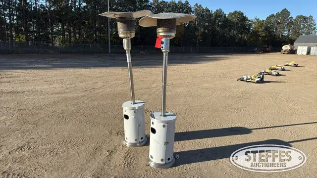 (2) Patio heaters