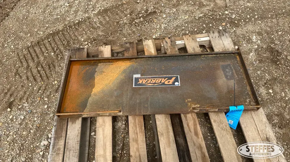 Pabreak skid steer plate Skid Steer Attachments-Other