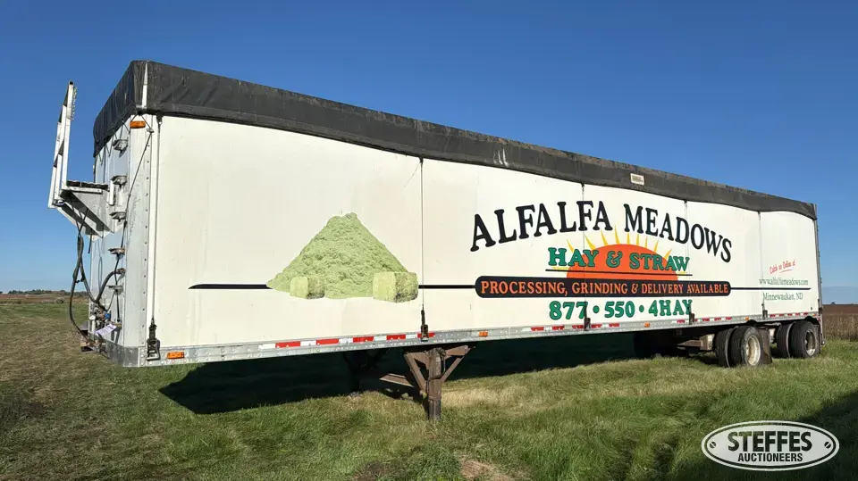 2001 Wilkens OK2LA22RCOSR Live Bottom Trailer