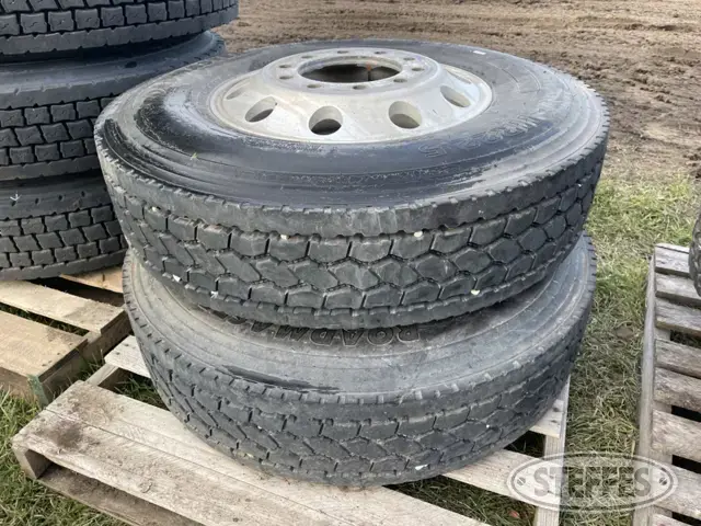 (4) Roadmaster 11R22.5 tires