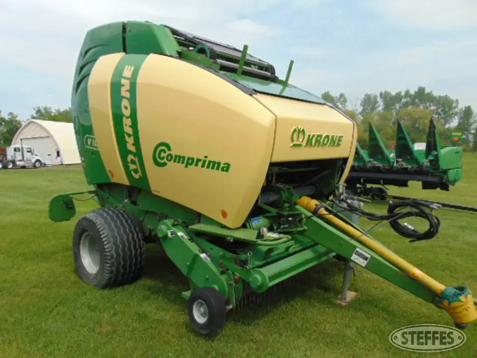 2015 Krone V180 Round Baler
