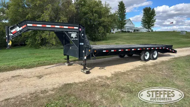 PJ gooseneck equipment trailer
