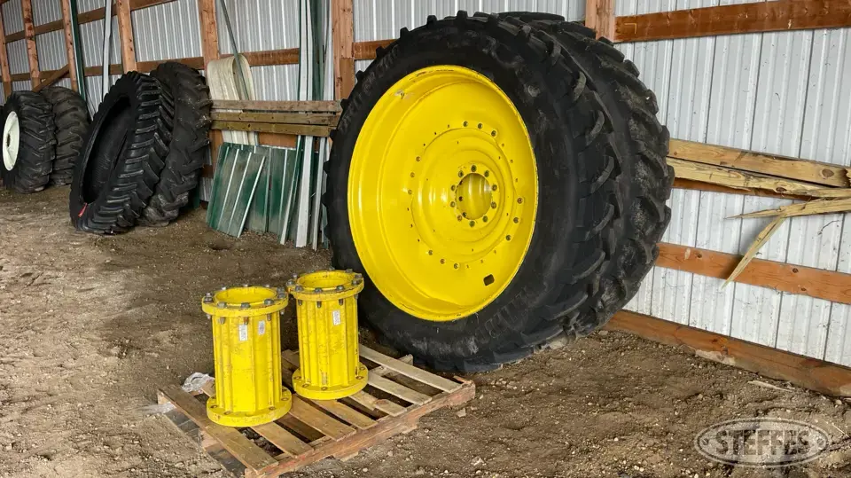 (2) Trelleborg TM100 380/90R54 tires Tractor-Implement Tire