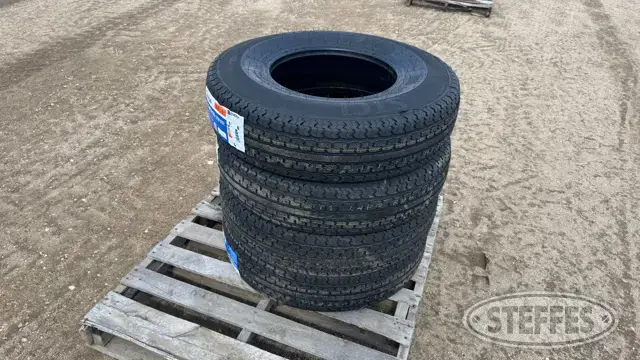 (4) Durun 235/85R16 trailer tires