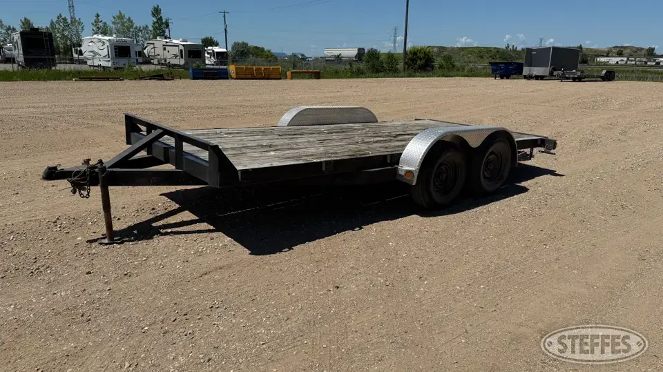 1996 Shop-built tandem axle utility trailer