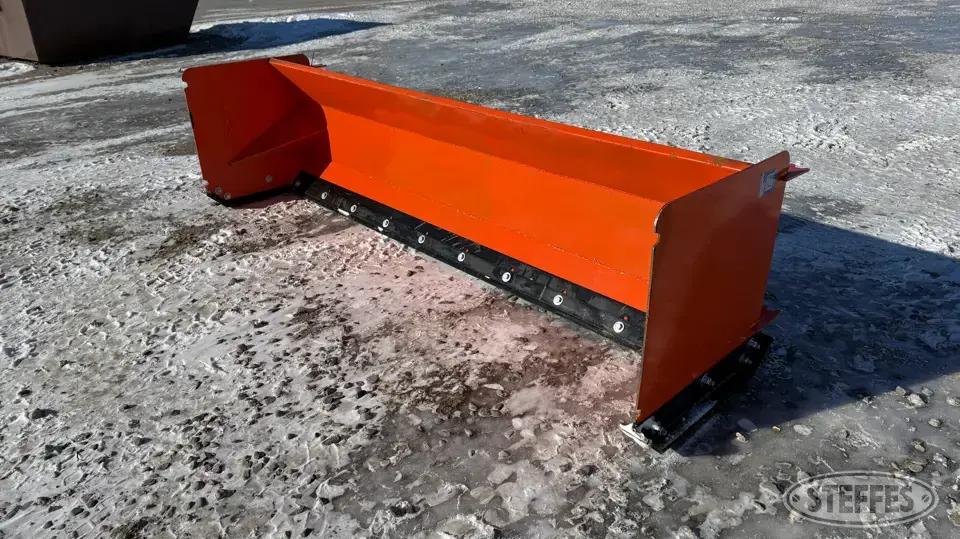 Kit Containers QT-SP-10-23 Skid Steer Snow Pushers and Snowblower