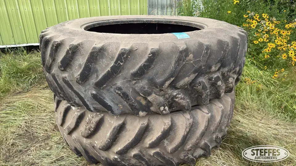 (2) 18.4R42 tires Tractor-Implement Tire