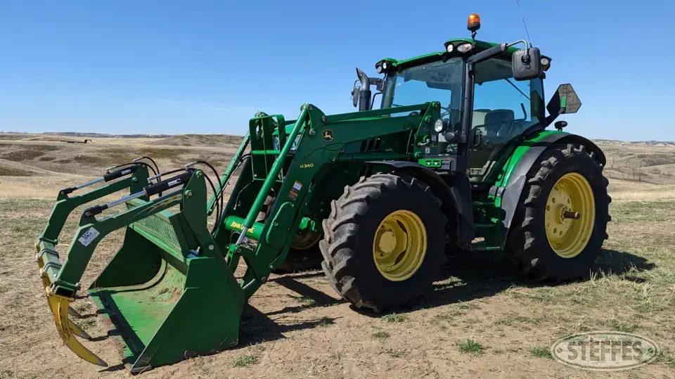 2014 John Deere 6125R MFWD Tractor