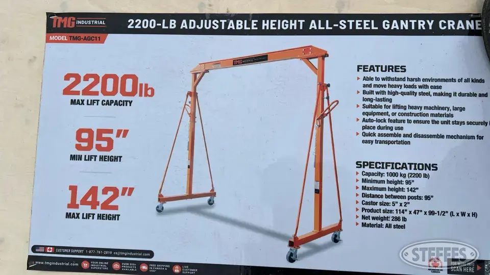 2025 TMG AGC11 Specialty Tool