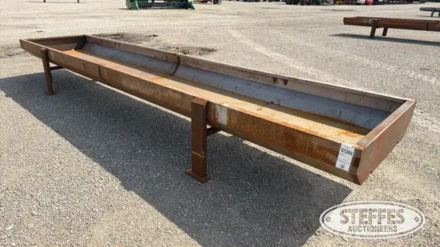 20’x48” steel feed bunk