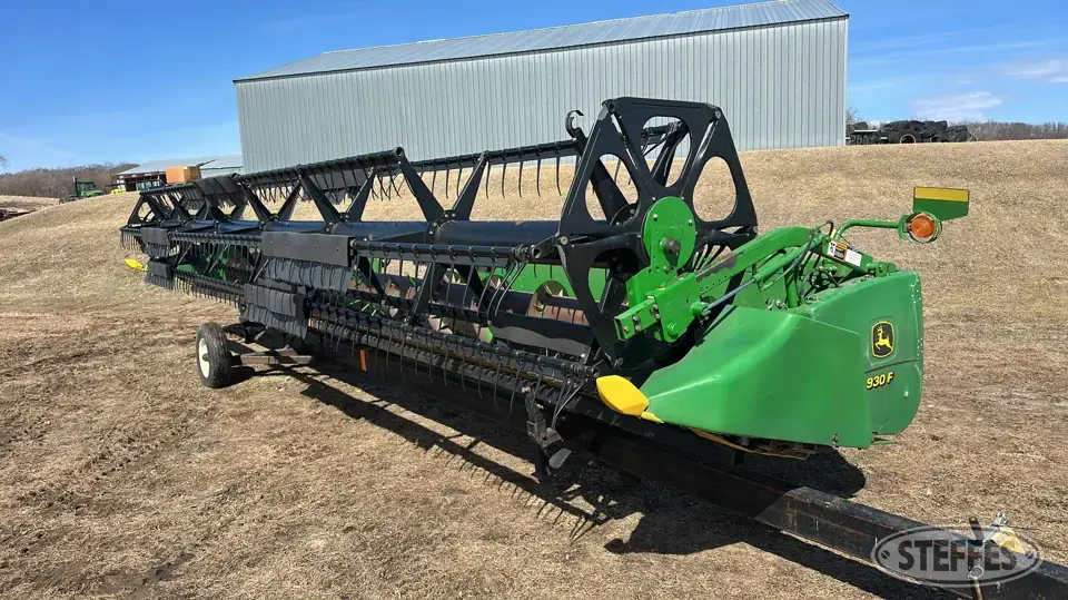 2002 John Deere 930F Flex Head