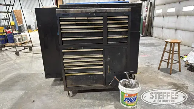 Homak toolbox w/contents