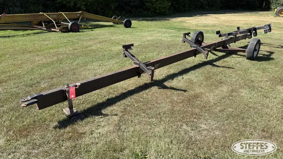 Mattson Machine single pole header trailer