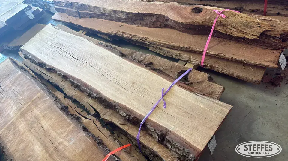 (4) Tanoak slabs Business Inventory