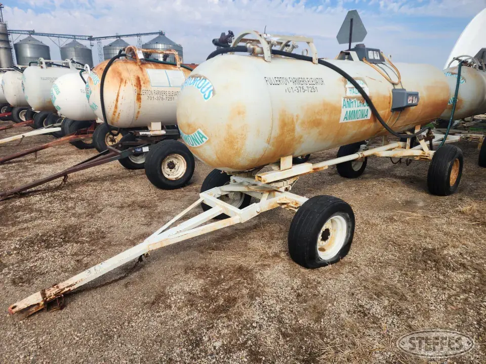 1,000 gal. NH3 tank NH3 Trailers-Tank