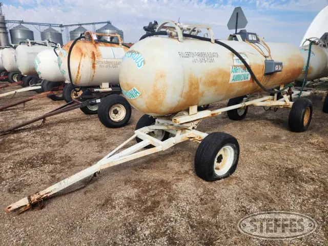 1,000 gal. NH3 tank