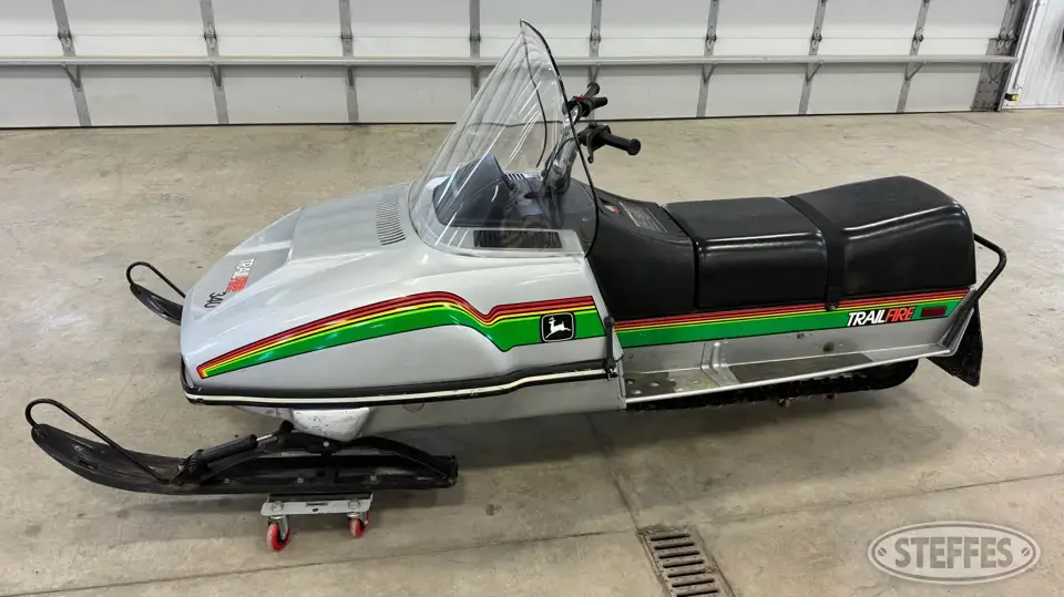 1980 John Deere TrailFire 340 Snowmobile