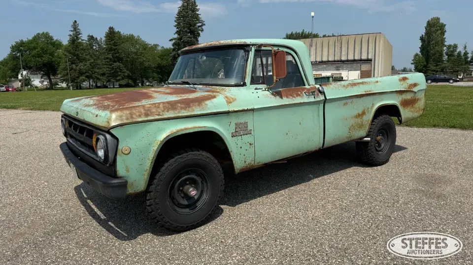 1969 Dodge 100 Power Wagon 3 Quarter Ton Pickup