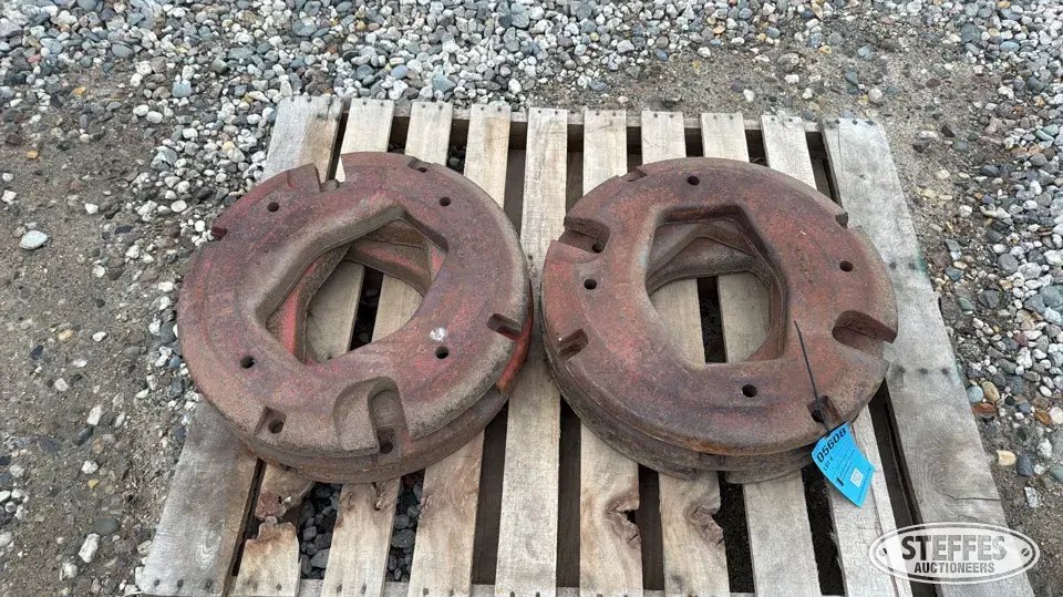 (6) Wheel weights Ag Equipment Part