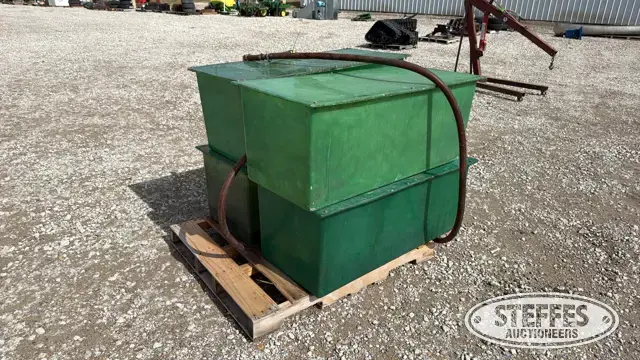 (4) Approx. 75 gal. bulk oil storage tanks