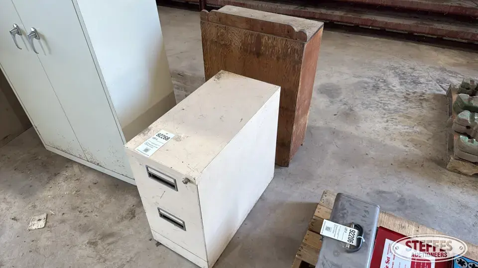 Metal filing cabinet Farm Support Item