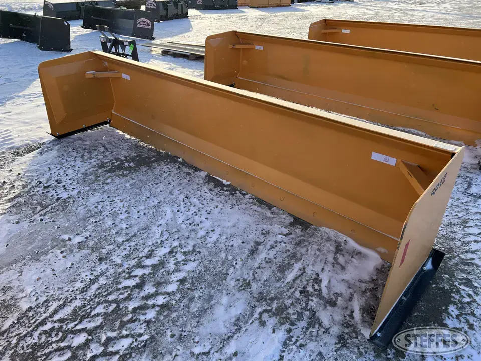 2023 Industrias America SP12 Skid Steer Snow Pushers and Snowblower