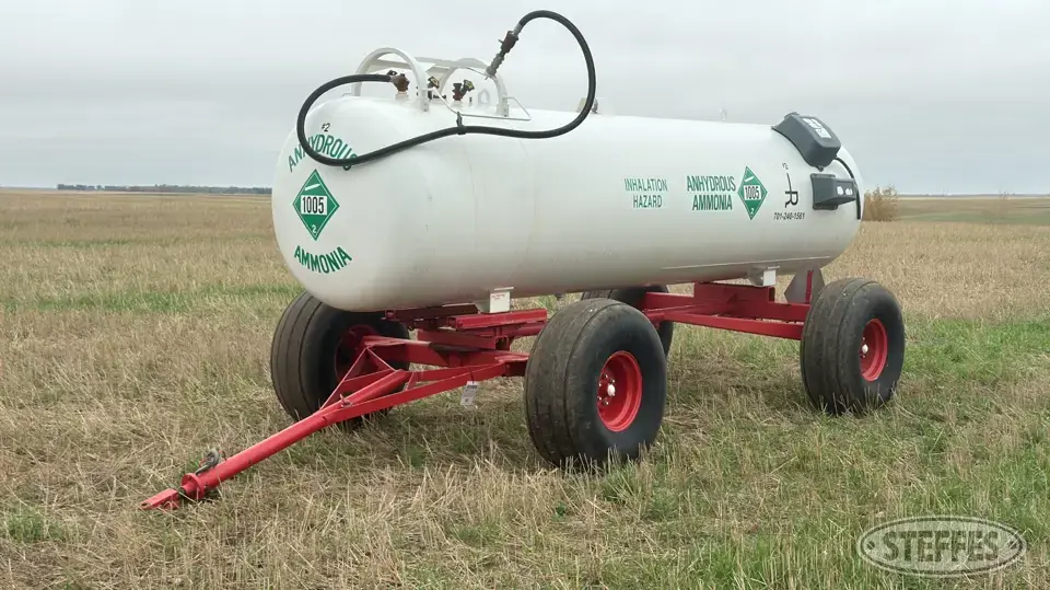 Trinity 1,450 gal. NH3 tank NH3 Trailers-Tank