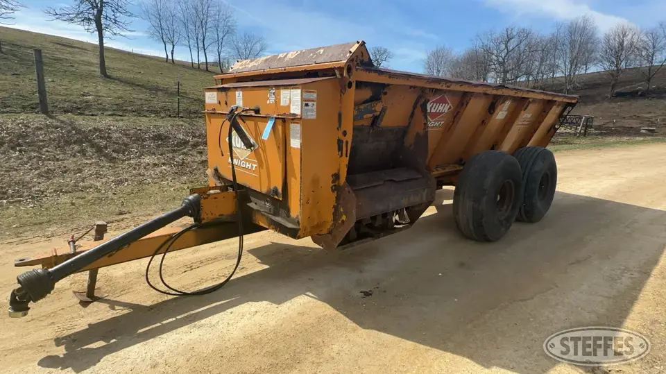 2007 Kuhn-Knight 8118 ProTwin Slinger Manure Application Equipment
