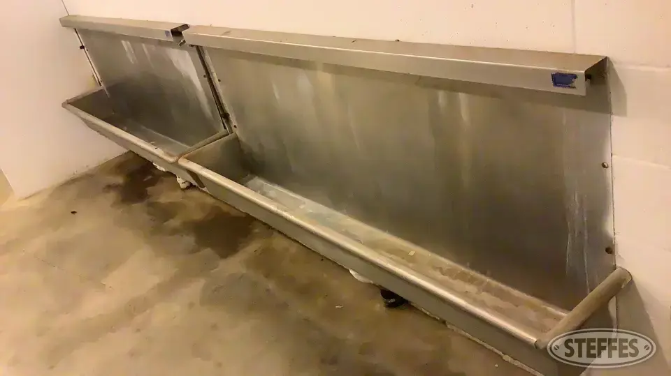 (3) Stainless Steel Urinals 4H-Charity