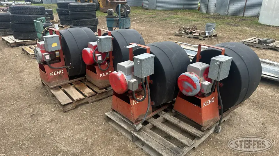 (4) Keho 6900 aeration fans
