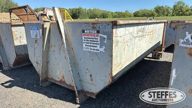 10 yd. roll-off dumpster