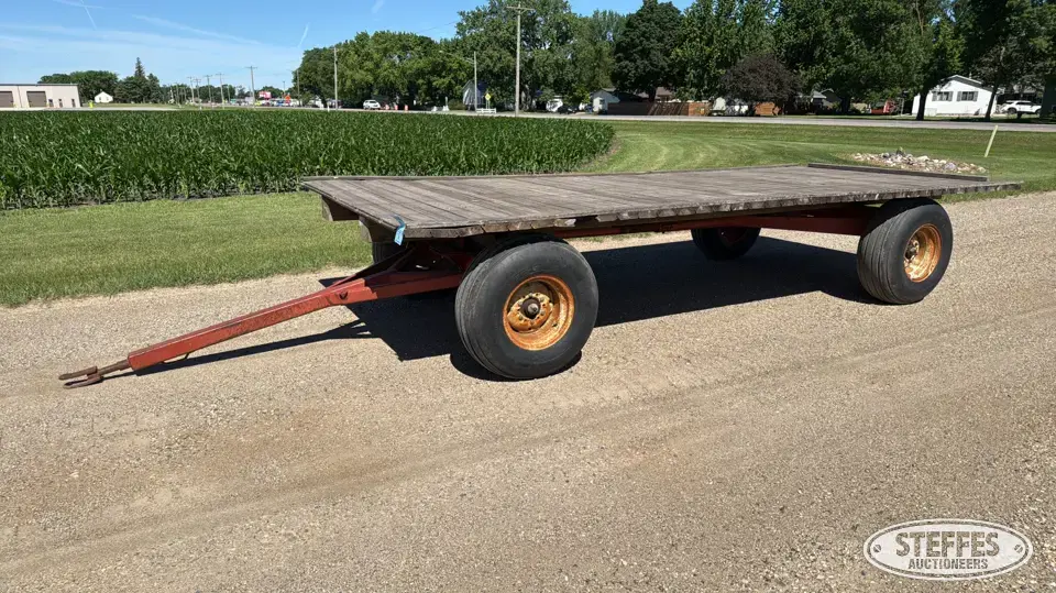 Flat rack Bale Transportation
