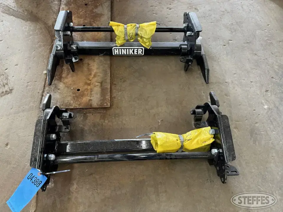 Hiniker Skid Steer Snow Pushers and Snowblower