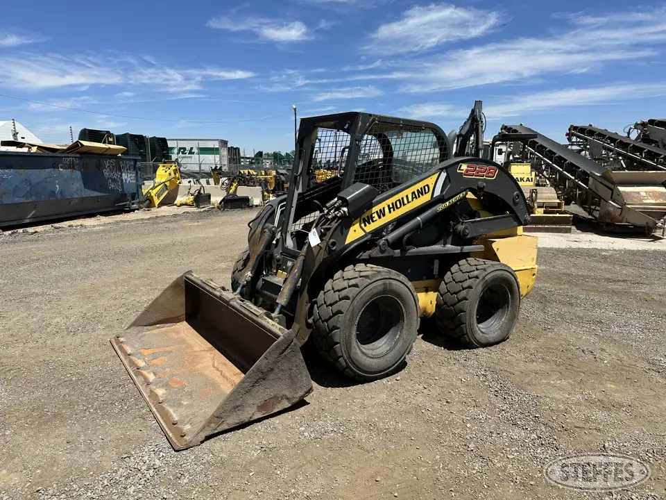 2017 New Holland L228 Wheeled Skid Steer